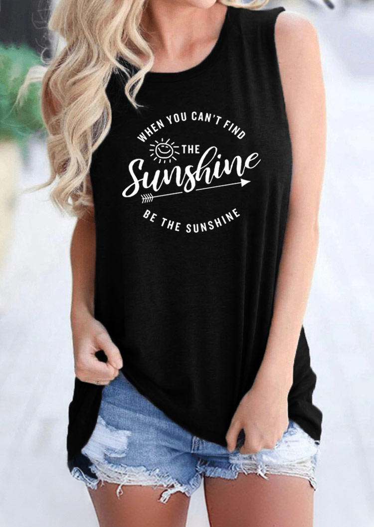 Tank Tops When You Can't Find The Sunshine Be The Sunshine Arrow Tank Top in Black. Size: ,M,L
Tank Tops When You Can't Find The Sunshine Be The Sunshine Arrow Tank Top in Black. Size: ,M,L
