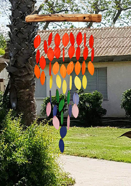 Cool Gadgets Rainbow Maple Leaf Waterfall Hanging Wind Chime in Multicolor. Size
Cool Gadgets Rainbow Maple Leaf Waterfall Hanging Wind Chime in Multicolor. Size