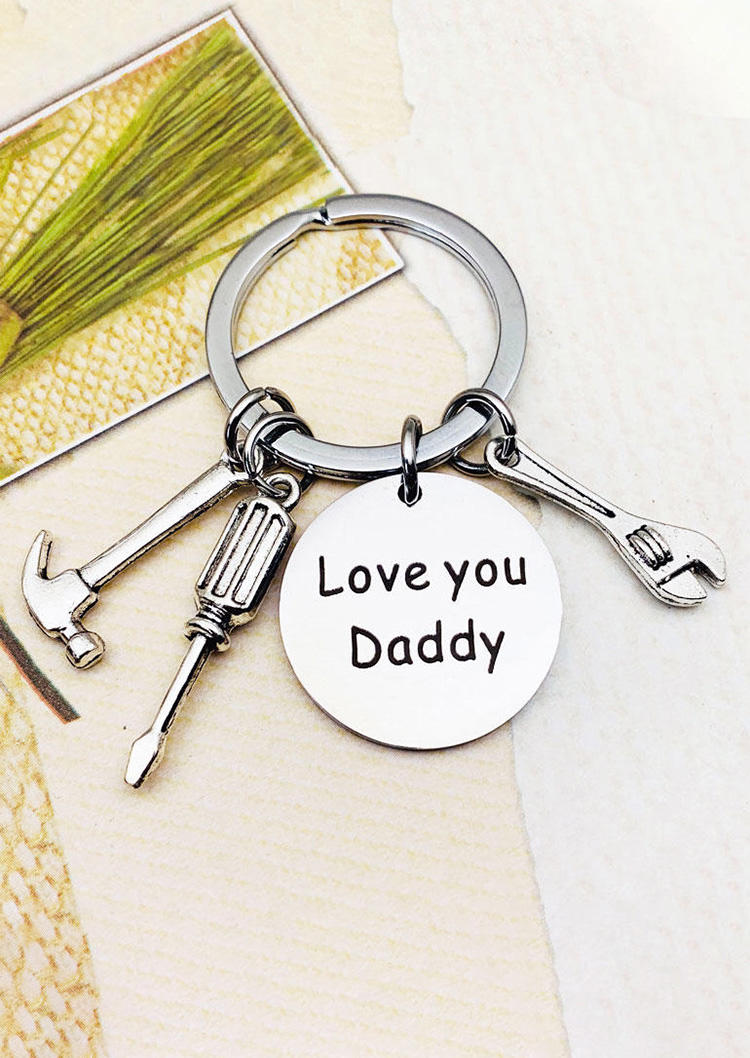 Keychains If Dad Can't Fix It No One Can Repair Tool Keychain in Pattern1,Pattern2. Size
Keychains If Dad Can't Fix It No One Can Repair Tool Keychain in Pattern1,Pattern2. Size
