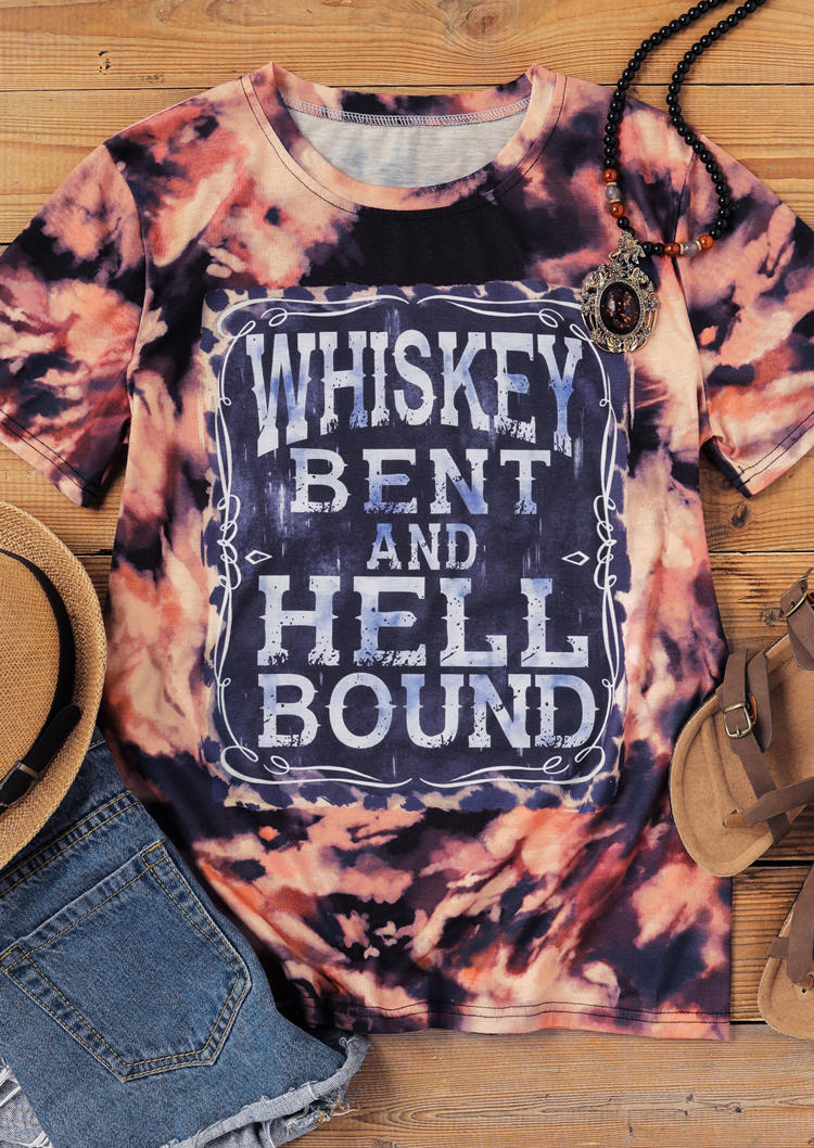 T-shirts Tees Tie Dye Whiskey Bent And Hell Bound T-Shirt Tee in Multicolor. Size
T-shirts Tees Tie Dye Whiskey Bent And Hell Bound T-Shirt Tee in Multicolor. Size