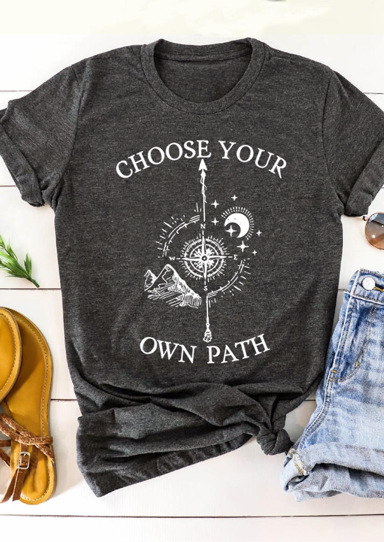 T-shirts Tees Choose Your Own Path Compass Mountain T-Shirt Tee in Dark Grey. Size
T-shirts Tees Choose Your Own Path Compass Mountain T-Shirt Tee in Dark Grey. Size