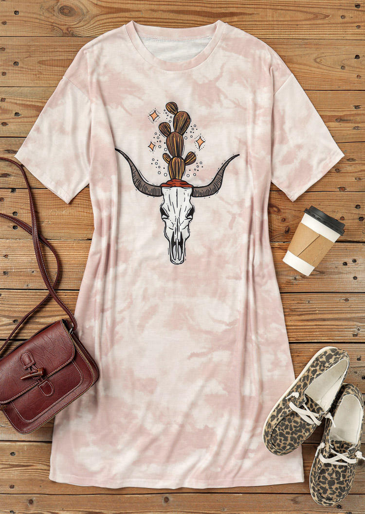 Mini Dresses Tie Dye Cactus Goat Short Sleeve Mini Dress in Light Pink. Size
Mini Dresses Tie Dye Cactus Goat Short Sleeve Mini Dress in Light Pink. Size