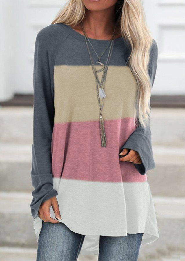 T-shirts Tees Color Block Raglan Sleeve O-Neck Asymmetric T-Shirt Tee in Multicolor. Size: ,M,L,XL
T-shirts Tees Color Block Raglan Sleeve O-Neck Asymmetric T-Shirt Tee in Multicolor. Size: ,M,L,XL