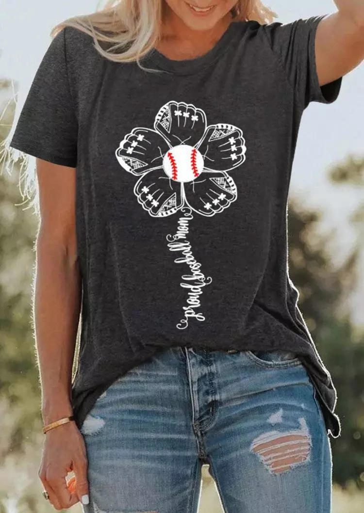 T-shirts Tees Proud Baseball Mom O-Neck T-Shirt Tee in Dark Grey. Size: ,M,L,XL
T-shirts Tees Proud Baseball Mom O-Neck T-Shirt Tee in Dark Grey. Size: ,M,L,XL
