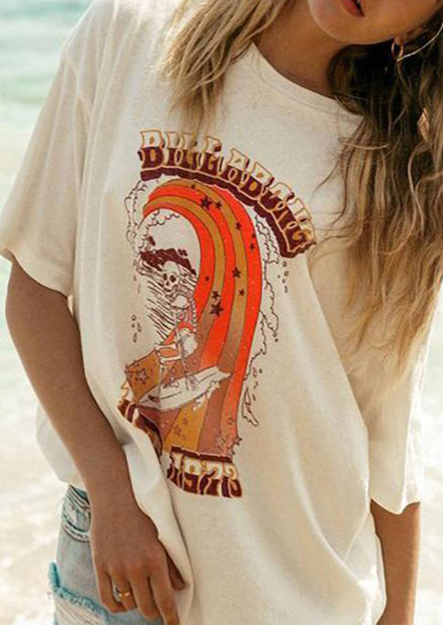 T-shirts Tees Halloween Surfing Skeleton Letter Graphic T-Shirt Tee in Light Yellow. Size: ,M,L,XL
T-shirts Tees Halloween Surfing Skeleton Letter Graphic T-Shirt Tee in Light Yellow. Size: ,M,L,XL