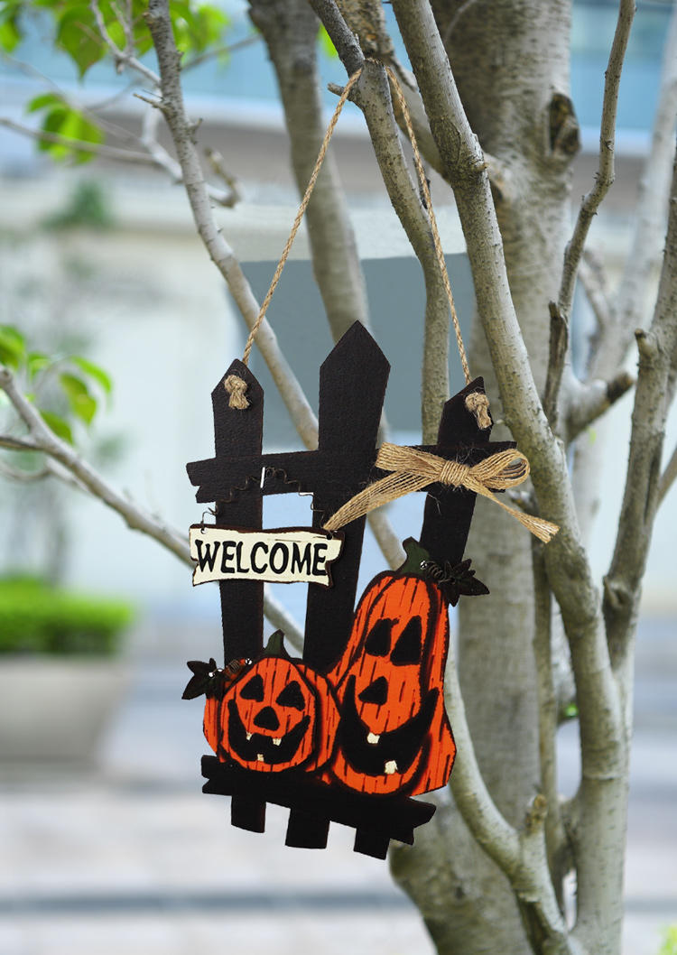 Halloween Pumpkin Cat Welcome Door Hanging Decoration in Pattern1,Pattern2. Size
Halloween Pumpkin Cat Welcome Door Hanging Decoration in Pattern1,Pattern2. Size