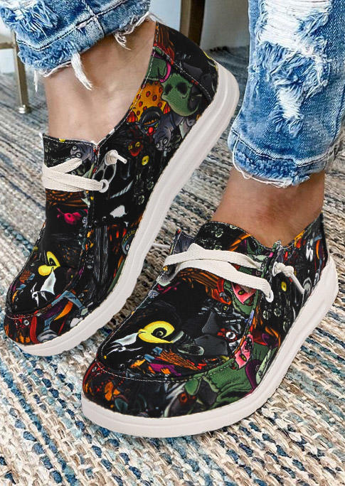 Sneakers Halloween Horror Character Slip On Flat Sneakers in Multicolor. Size: ,38,39,40,41
Sneakers Halloween Horror Character Slip On Flat Sneakers in Multicolor. Size: ,38,39,40,41