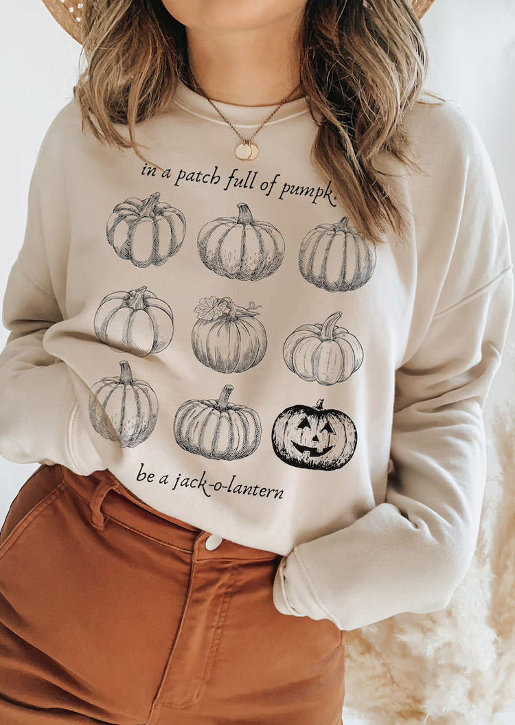 Sweatshirts Halloween Fall Pumpkin Pullover Sweatshirt in Light Khaki. Size: ,L,XL
Sweatshirts Halloween Fall Pumpkin Pullover Sweatshirt in Light Khaki. Size: ,L,XL