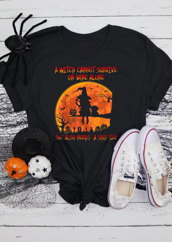 T-shirts Tees Halloween A Witch Cannot Survive T-Shirt Tee in Black. Size: ,M,L,XL
T-shirts Tees Halloween A Witch Cannot Survive T-Shirt Tee in Black. Size: ,M,L,XL
