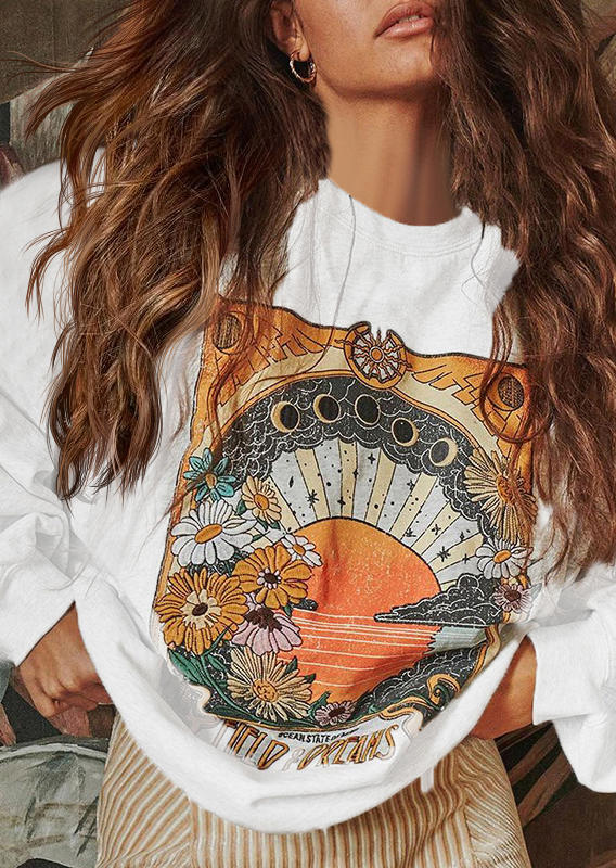 Sweatshirts Vintage Field Of Dreams Daisy O-Neck Sweatshirt in White. Size: ,M,L
Sweatshirts Vintage Field Of Dreams Daisy O-Neck Sweatshirt in White. Size: ,M,L