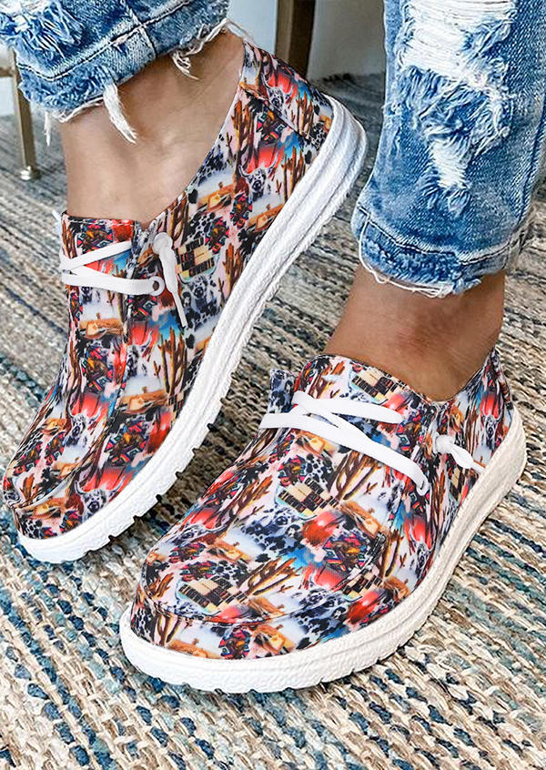 Sneakers Cactus Steer Skull Round Toe Flat Canvas Sneakers in Multicolor. Size: ,38,39,40,41
Sneakers Cactus Steer Skull Round Toe Flat Canvas Sneakers in Multicolor. Size: ,38,39,40,41