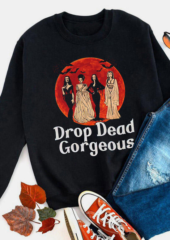 Sweatshirts Halloween Movie Queen Drop Dead Gorgeous Bat Sweatshirt - Black in Black. Size
Sweatshirts Halloween Movie Queen Drop Dead Gorgeous Bat Sweatshirt - Black in Black. Size