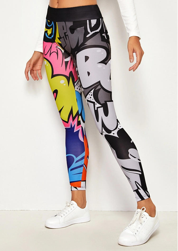 Leggings Monogrammed Activewear Fitness Sports Leggings in Multicolor. Size: ,M,L,XL
Leggings Monogrammed Activewear Fitness Sports Leggings in Multicolor. Size: ,M,L,XL