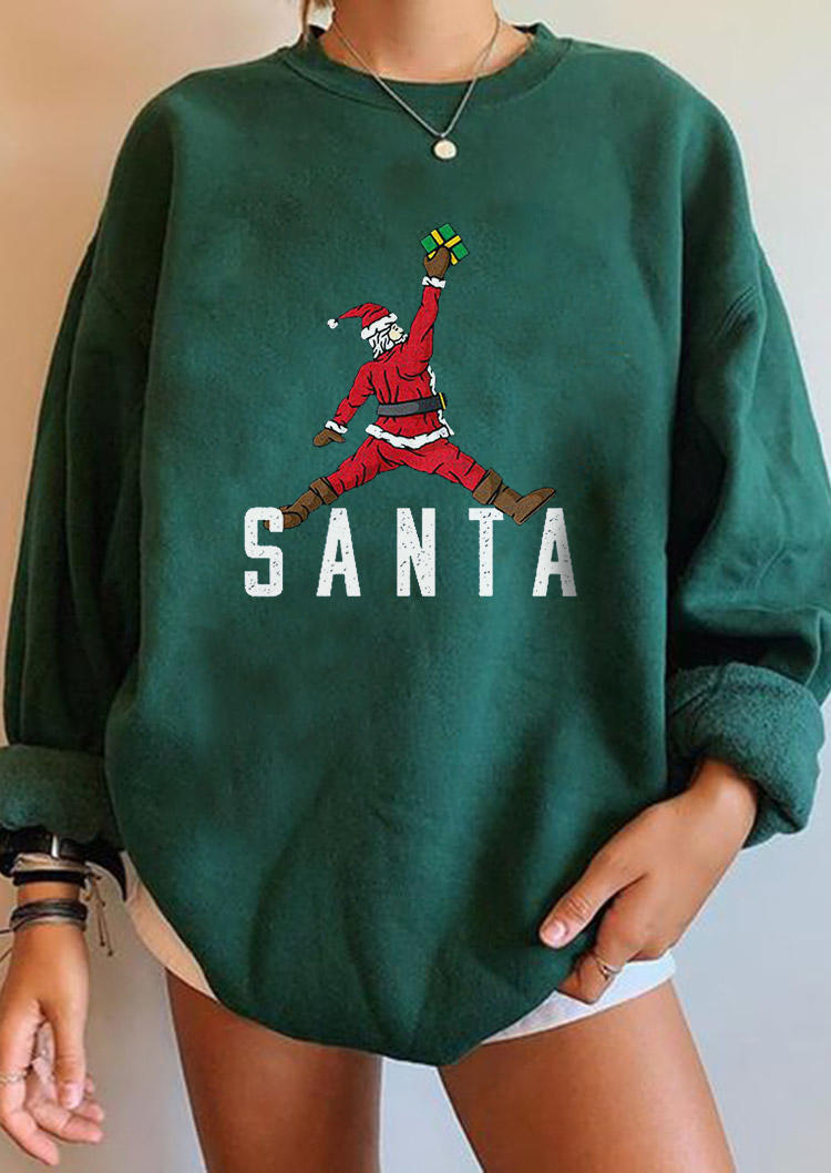 Sweatshirts Christmas Santa Gift Long Sleeve Sweatshirt in Green. Size: ,M,L,XL
Sweatshirts Christmas Santa Gift Long Sleeve Sweatshirt in Green. Size: ,M,L,XL