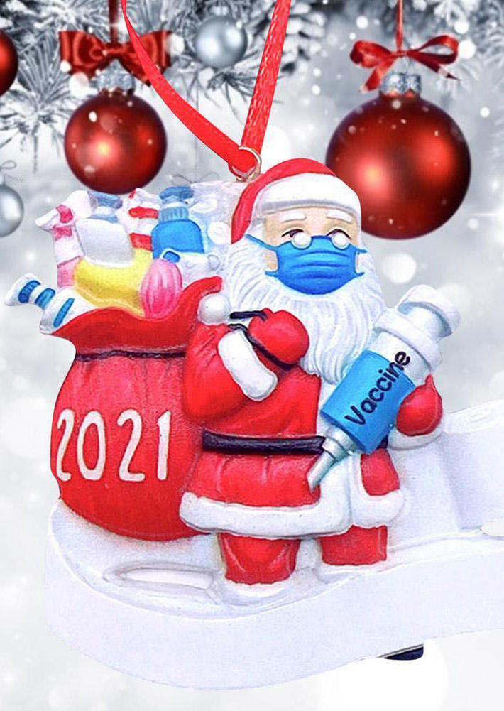 Christmas Decoration Christmas Santa Vaccine Decoration Pendant Ornament in Multicolor. Size
Christmas Decoration Christmas Santa Vaccine Decoration Pendant Ornament in Multicolor. Size