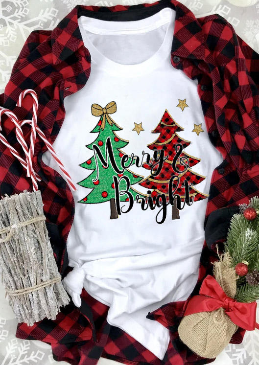 T-shirts Tees Merry & Bright Christmas Buffalo Plaid Tree T-Shirt Tee in White. Size
T-shirts Tees Merry & Bright Christmas Buffalo Plaid Tree T-Shirt Tee in White. Size