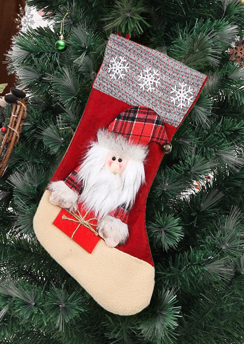 Christmas Decoration Christmas Snowflake Santa Claus Plaid Sock in Pattern1,Pattern2. Size
Christmas Decoration Christmas Snowflake Santa Claus Plaid Sock in Pattern1,Pattern2. Size