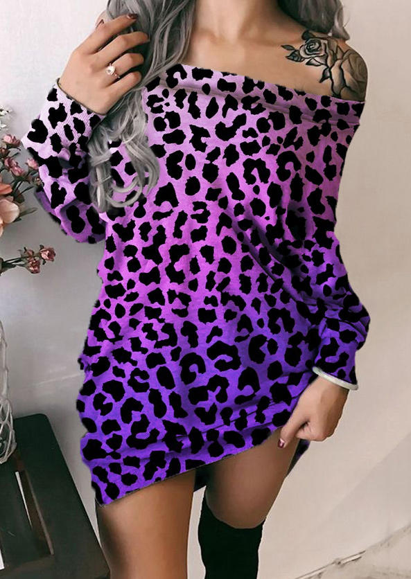 Mini Dresses Leopard Gradient Ruffled Off Shoulder Mini Dress in Multicolor. Size
Mini Dresses Leopard Gradient Ruffled Off Shoulder Mini Dress in Multicolor. Size