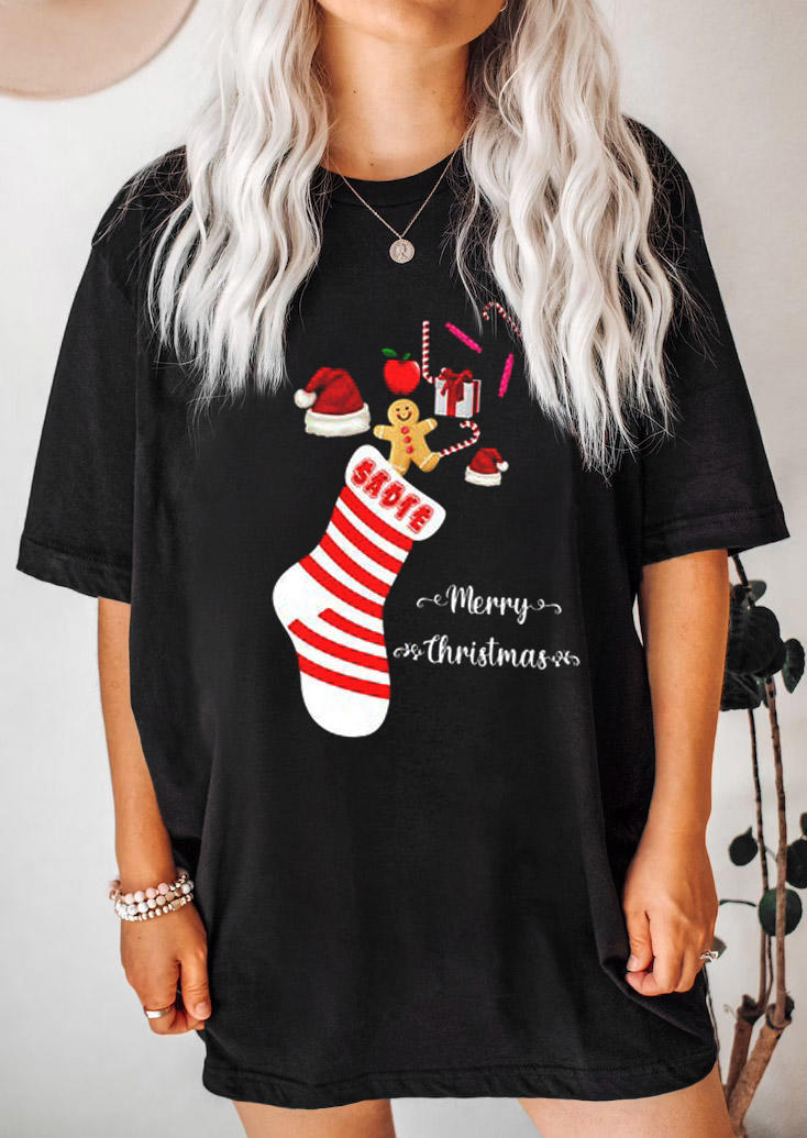 T-shirts Tees Merry Christmas Hat Gingerbread Man Gift T-Shirt Tee in Black. Size: ,M,L,XL
T-shirts Tees Merry Christmas Hat Gingerbread Man Gift T-Shirt Tee in Black. Size: ,M,L,XL