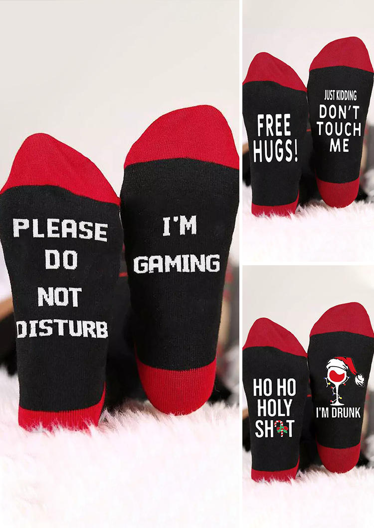 Crew Socks 3 Pairs Please Do Not Disturb I'm Gaming Sock Set in Multicolor. Size
Crew Socks 3 Pairs Please Do Not Disturb I'm Gaming Sock Set in Multicolor. Size