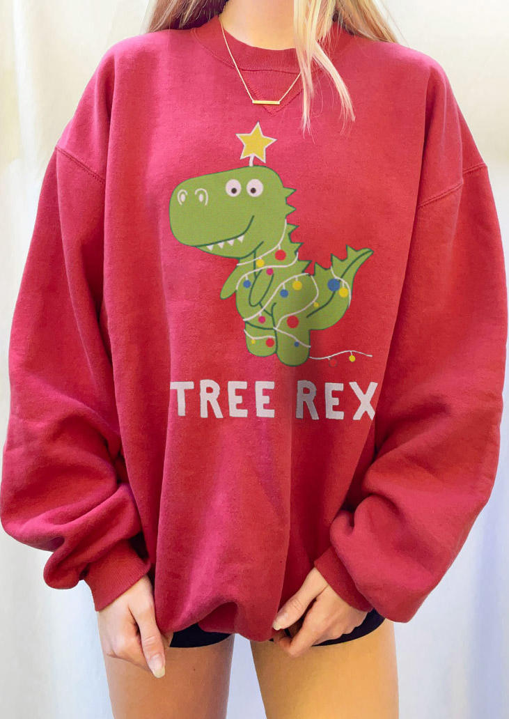 Sweatshirts Funny Christmas Dinosaur Tree Rex Sweatshirt in Burgundy. Size: ,M,L,XL
Sweatshirts Funny Christmas Dinosaur Tree Rex Sweatshirt in Burgundy. Size: ,M,L,XL