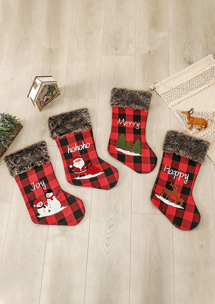 Christmas Decoration Christmas Plaid Sock Pendant Ornament in Pattern1,Pattern2,Pattern3,Pattern4. Size
Christmas Decoration Christmas Plaid Sock Pendant Ornament in Pattern1,Pattern2,Pattern3,Pattern4. Size
