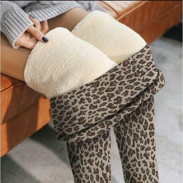 Leggings Leopard Thickened Warm Fleece Lined High Waist Leggings in Leopard. Size
Leggings Leopard Thickened Warm Fleece Lined High Waist Leggings in Leopard. Size