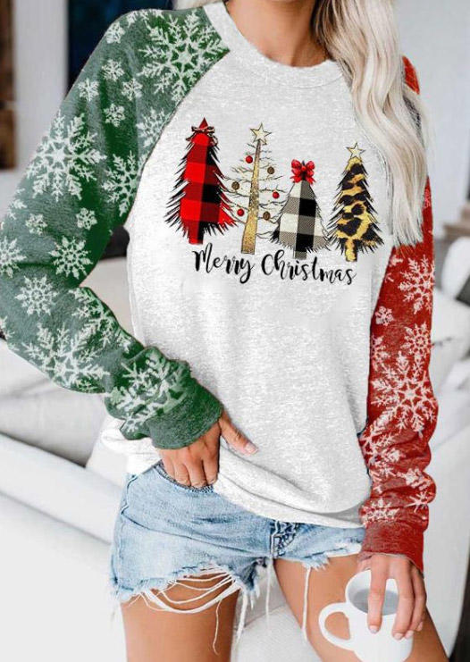 Sweatshirts Merry Christmas Tree Snowflake Sweatshirt in Multicolor. Size: ,M,L,XL
Sweatshirts Merry Christmas Tree Snowflake Sweatshirt in Multicolor. Size: ,M,L,XL