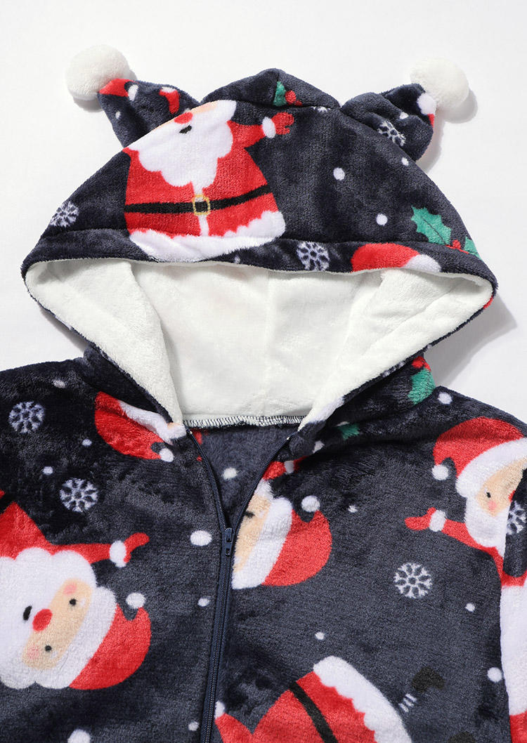 Sleepwear Christmas Santa Claus Flannel Hooded One-Piece Pajamas in Deep Blue. Size: ,M,L,XL
Sleepwear Christmas Santa Claus Flannel Hooded One-Piece Pajamas in Deep Blue. Size: ,M,L,XL