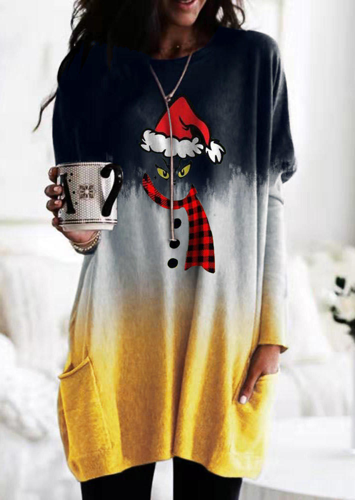 Mini Dresses Christmas Cartoon Gradient Pocket Mini Dress in Multicolor. Size: ,M,L,XL
Mini Dresses Christmas Cartoon Gradient Pocket Mini Dress in Multicolor. Size: ,M,L,XL