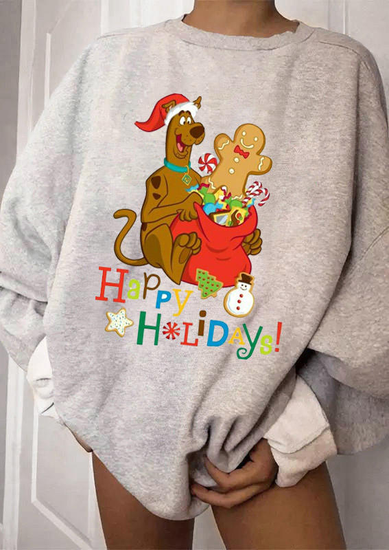 Sweatshirts Happy Holidays Gingerbread Man Sweatshirt in Light Grey. Size: ,M,L,XL
Sweatshirts Happy Holidays Gingerbread Man Sweatshirt in Light Grey. Size: ,M,L,XL