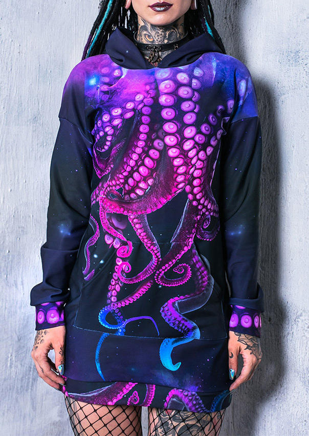Hoodies Octopus Kangaroo Pocket Long Sleeve Hoodie in Multicolor. Size: ,M,L,XL
Hoodies Octopus Kangaroo Pocket Long Sleeve Hoodie in Multicolor. Size: ,M,L,XL