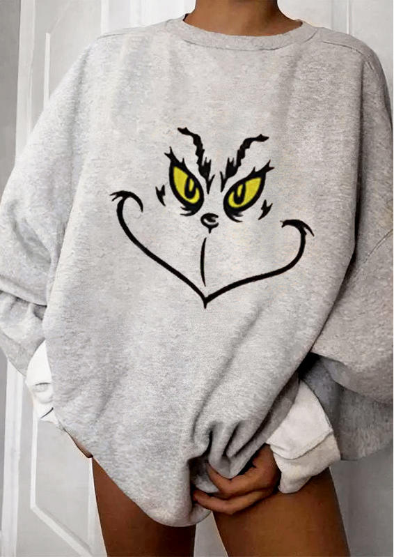 Sweatshirts Christmas Cartoon Long Sleeve O-Neck Sweatshirt in Light Grey. Size: ,M,L,XL
Sweatshirts Christmas Cartoon Long Sleeve O-Neck Sweatshirt in Light Grey. Size: ,M,L,XL