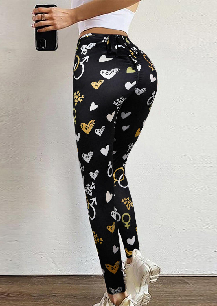 Activewear Valentine Heart Ruched Bowknot Activewear Leggings in Black. Size: ,L,XL,2XL
Activewear Valentine Heart Ruched Bowknot Activewear Leggings in Black. Size: ,L,XL,2XL