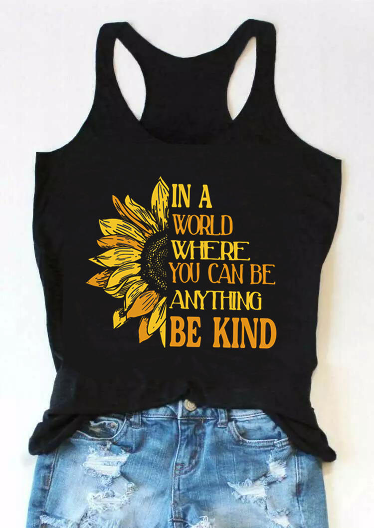 Tank Tops Sunflower In A World Full Of Karens Be A Beth Tank Top in Black. Size
Tank Tops Sunflower In A World Full Of Karens Be A Beth Tank Top in Black. Size