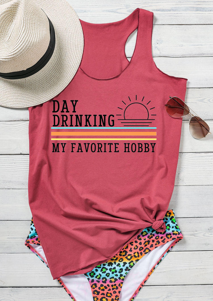 Tank Tops Day Drinking My Favorite Hobby Racerback Tank Top in Brick Red. Size: ,M,L,XL
Tank Tops Day Drinking My Favorite Hobby Racerback Tank Top in Brick Red. Size: ,M,L,XL