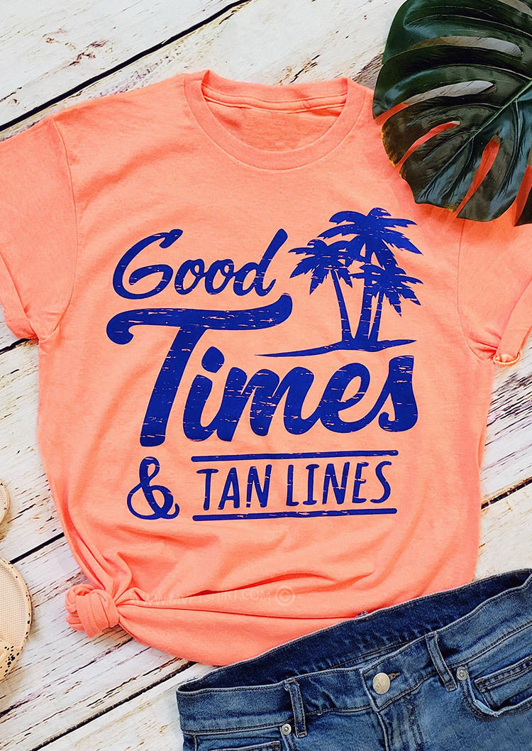 T-shirts Tees Good Times & Tan Lines Coconut Tree T-Shirt Tee in Orange. Size: ,L
T-shirts Tees Good Times & Tan Lines Coconut Tree T-Shirt Tee in Orange. Size: ,L