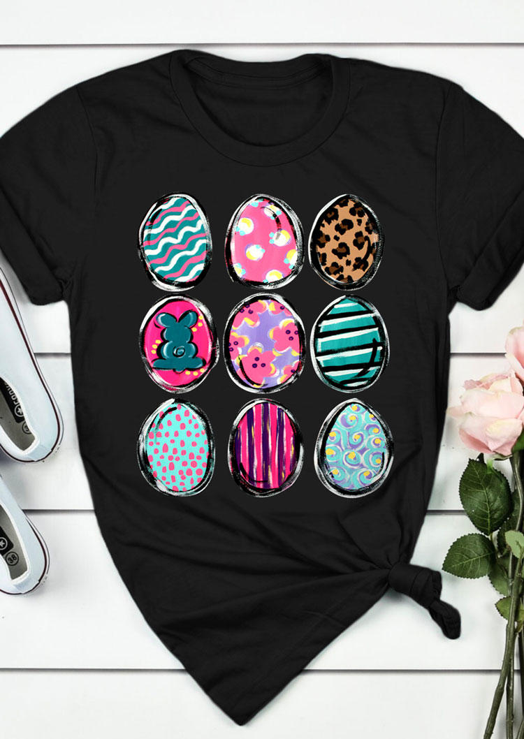 T-shirts Tees Easter Eggs Wave Polka Dot Bunny Leopard Striped T-Shirt Tee in Black. Size: ,M,L,XL
T-shirts Tees Easter Eggs Wave Polka Dot Bunny Leopard Striped T-Shirt Tee in Black. Size: ,M,L,XL