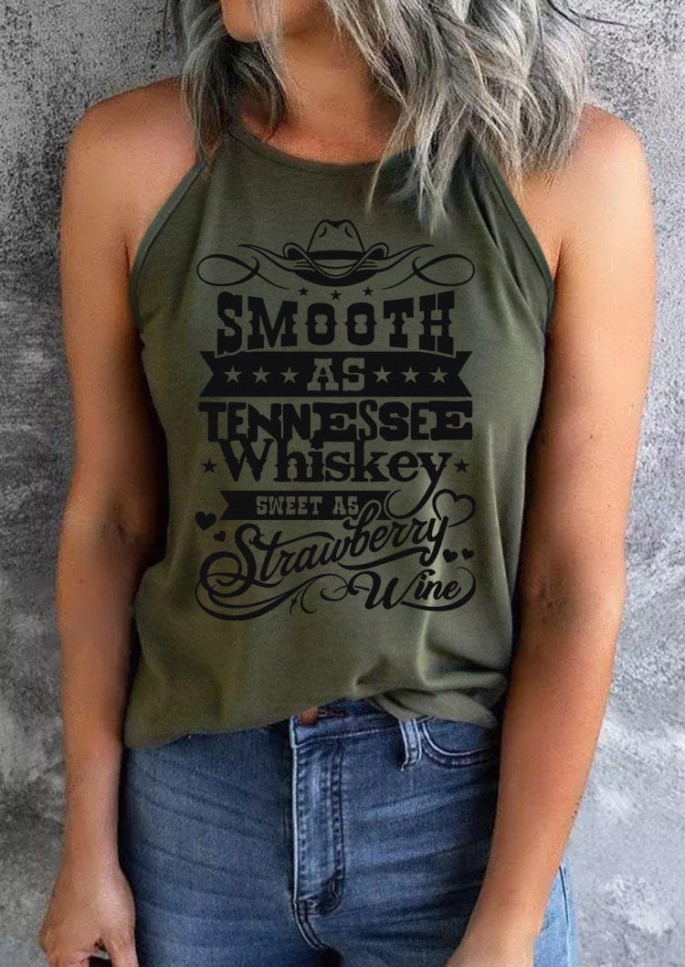 Tank Tops Smooth As Tennessee Whiskey Sweet As Strawberry Wine Camisole in Army Green. Size: ,L
Tank Tops Smooth As Tennessee Whiskey Sweet As Strawberry Wine Camisole in Army Green. Size: ,L