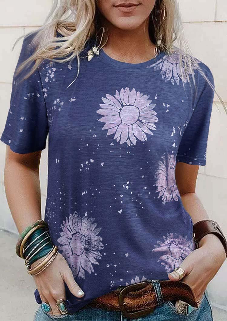 T-shirts Tees Daisy Bleached Short Sleeve T-Shirt Tee - Navy Blue in Blue. Size
T-shirts Tees Daisy Bleached Short Sleeve T-Shirt Tee - Navy Blue in Blue. Size