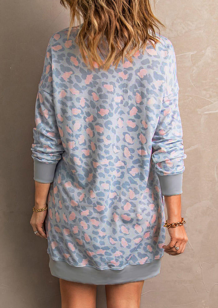 Mini Dresses Leopard Steer Skull Long Sleeve Sweatshirt Mini Dress in Multicolor. Size: ,M,L,XL
Mini Dresses Leopard Steer Skull Long Sleeve Sweatshirt Mini Dress in Multicolor. Size: ,M,L,XL