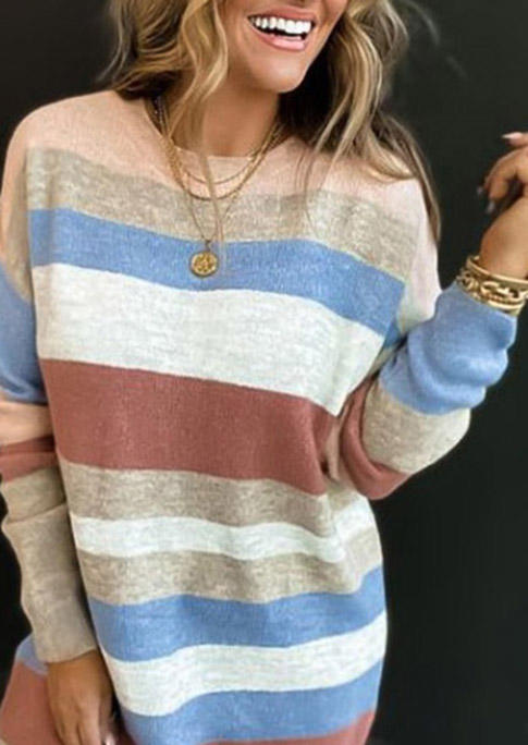 Mini Dresses Color Block O-Neck Sweater Mini Dress in Multicolor. Size: L,M,,XL
Mini Dresses Color Block O-Neck Sweater Mini Dress in Multicolor. Size: L,M,,XL