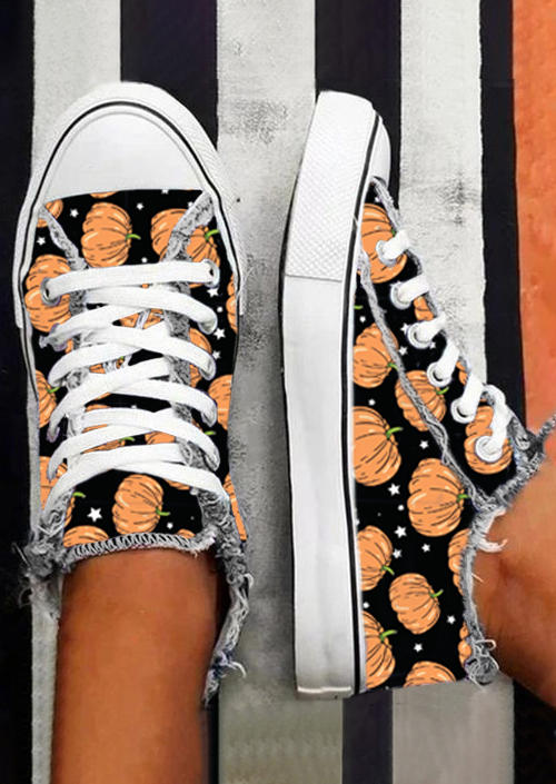 Sneakers Pumpkin Lace Up Round Toe Flat Sneakers in Multicolor. Size: ,38,39,40,41
Sneakers Pumpkin Lace Up Round Toe Flat Sneakers in Multicolor. Size: ,38,39,40,41