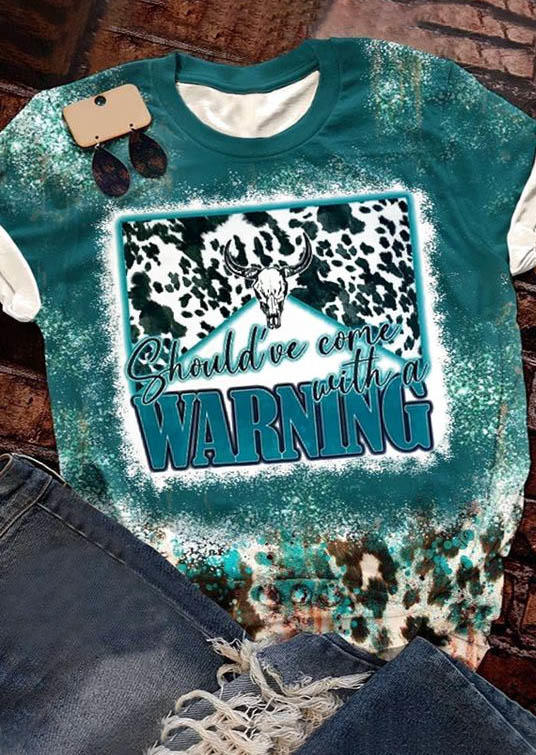 T-shirts Tees Should've Come With A Warning Leopard T-Shirt Tee in Multicolor. Size: L,M,,XL
T-shirts Tees Should've Come With A Warning Leopard T-Shirt Tee in Multicolor. Size: L,M,,XL