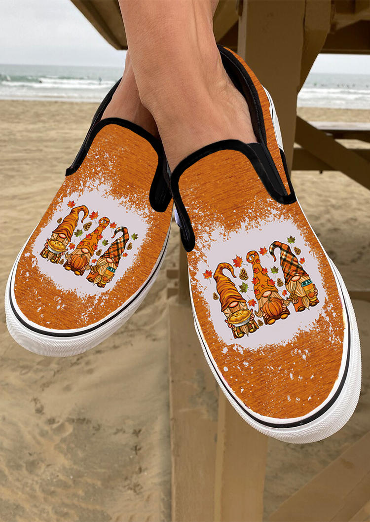 Sneakers Gnomies Maple Leaf Pumpkin Bleached Flat Sneakers in Orange. Size: ,38,39,40,41
Sneakers Gnomies Maple Leaf Pumpkin Bleached Flat Sneakers in Orange. Size: ,38,39,40,41