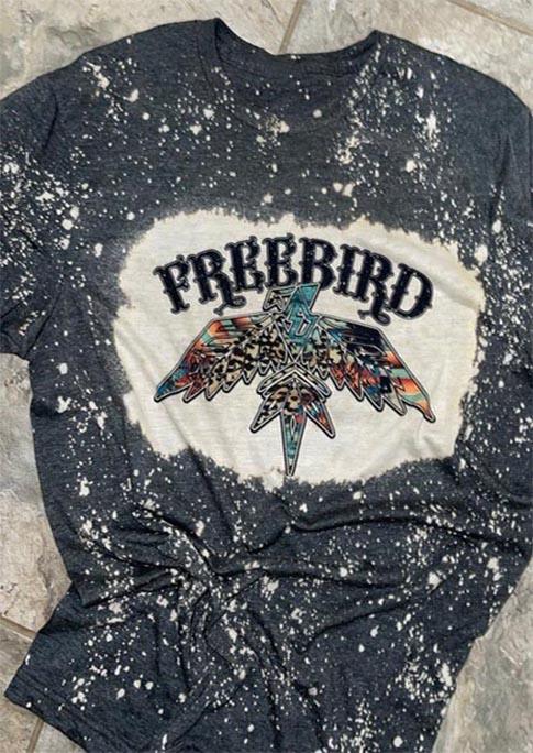 T-shirts Tees Aztec Free Bird Bleached O-Neck T-Shirt Tee - Navy Blue in Blue. Size
T-shirts Tees Aztec Free Bird Bleached O-Neck T-Shirt Tee - Navy Blue in Blue. Size