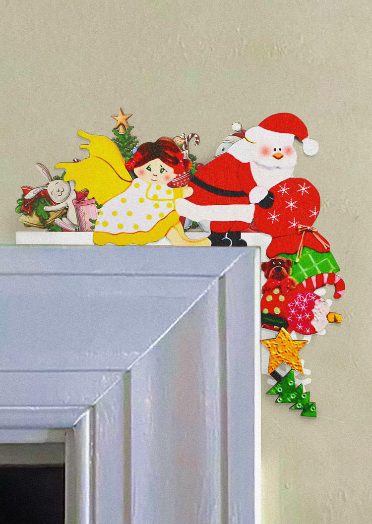 Christmas Decoration Christmas Snowflake Santa Claus Snowman Door Ornament in Red. Size
Christmas Decoration Christmas Snowflake Santa Claus Snowman Door Ornament in Red. Size