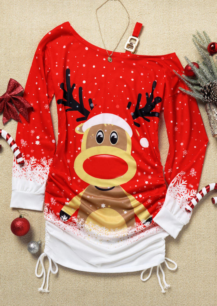 Bodycon Dresses Christmas Reindeer Snowflake Bodycon Dress in Red. Size: L,M,,XL
Bodycon Dresses Christmas Reindeer Snowflake Bodycon Dress in Red. Size: L,M,,XL