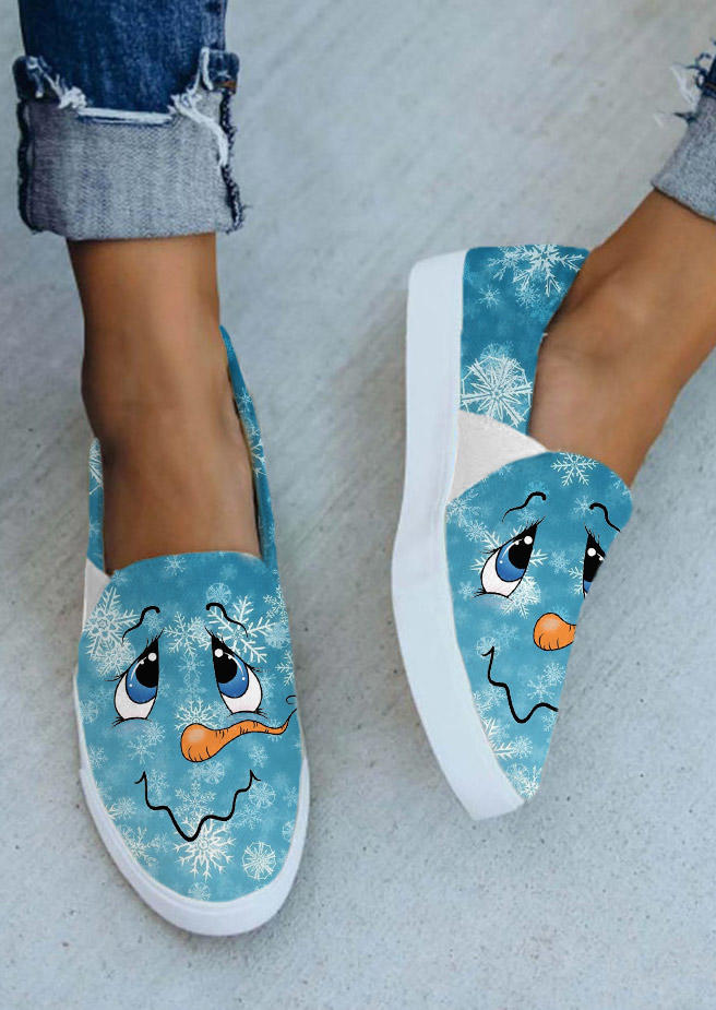 Sneakers Christmas Snowflake Snowman Face Flat Sneakers in Blue. Size: ,38,39,40,41
Sneakers Christmas Snowflake Snowman Face Flat Sneakers in Blue. Size: ,38,39,40,41