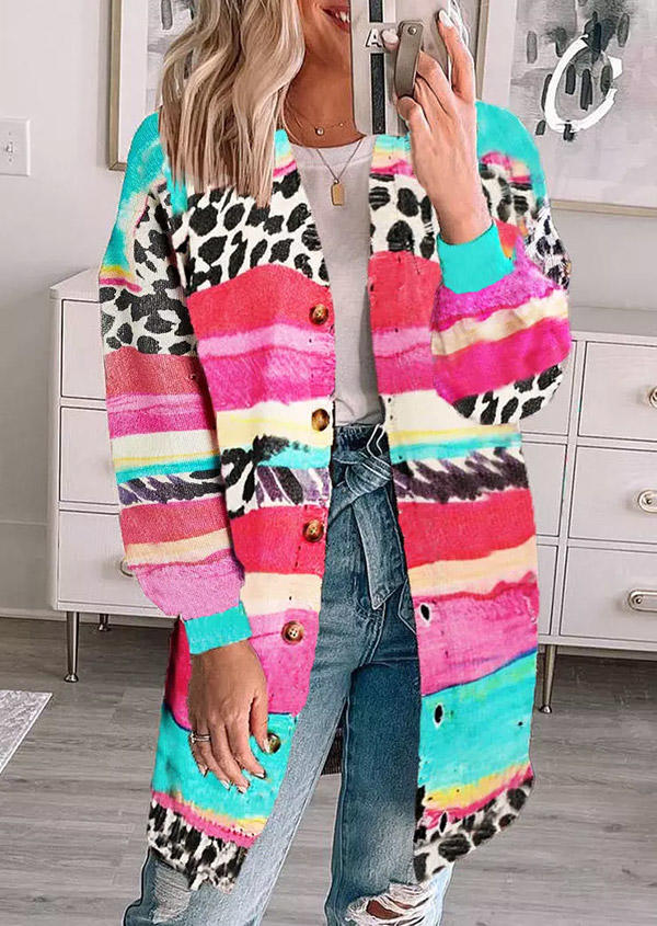 Mini Dresses Colorful Cow Button Long Sleeve Mini Dress in Multicolor. Size: L,M,,XL
Mini Dresses Colorful Cow Button Long Sleeve Mini Dress in Multicolor. Size: L,M,,XL